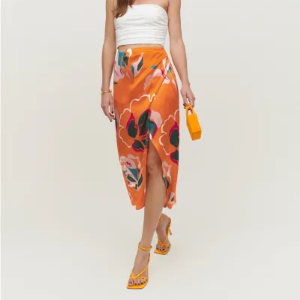 Reformation Sabine Skirt Sz 4